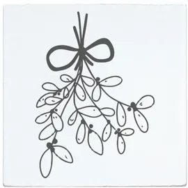 may & berry May and Berry Holzstempel Mistelzweig 45x45mm,
