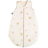 Julius Zöllner Schlafsack Jersey Happy Sun, Größe 68/74 | aus weicher Jersey Baumwolle, sicher und schadstoffgepüft, ideal für eine ruhige Nacht