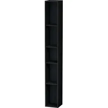 Duravit Regalelement L-Cube 18x18x140cm, 5 Fäch., vertik, Ei schwarz