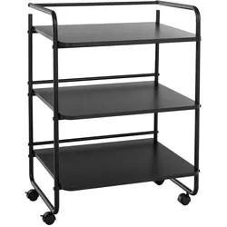 CLP Kosmetik-Gerätewagen PL902 schwarz