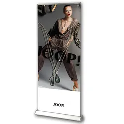 Rollup Bannerdisplay DESIGN - System in 1.200 mm Breite