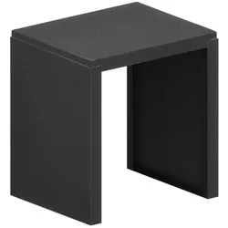 Zeus Big Irony Hocker, 44 x 36 cm, grau
