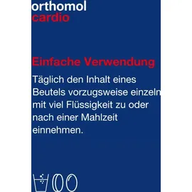 Orthomol Cardio Granulat / Tabletten / Kapseln 30 St.