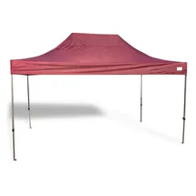 GRASEKAMP Faltpavillon 3 x 4,5 m inkl. 4 Seitenteile Rot