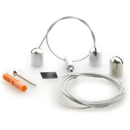 ISOLED Seilabhängung Z04 für LAMP30 V2, Länge bis 3m, 2 Stk, inkl. Befestigungsmaterial