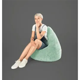 Sitting Point Sitzsack Fluffy 220 l Salbei