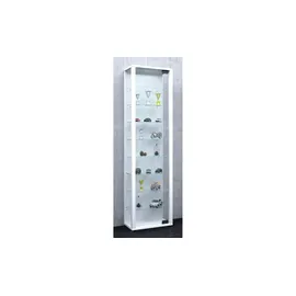 VCM Standvitrine Edana Maxi 33 x 18 x 115 cm Weiß
