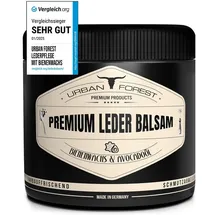 Urban Forest Urban-Forest Lederpflege Premium, Balsam, für Glattleder, imprägniert mit UV-Schutz, 500ml