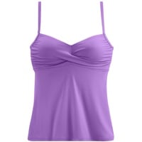 S.Oliver Bügel-Tankini-Top Damen lila Gr.38 Cup B