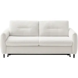 Home Affaire Schlafcouch Polyester 2-Sitzer Weiß