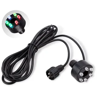 CLGarden LED Ring Licht RGB Multicolor für LED Springbrunnen Set Beleuchtung