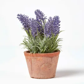 Homescapes Künstliche Lavendel-topfpflanze - Homescapes