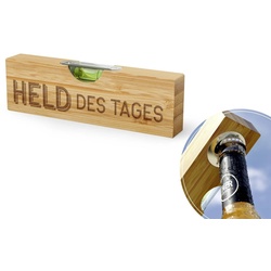 La Vida Flaschenöffner Wasserwaage mit Flaschenöffner Kapselheber Bieröffner Männer