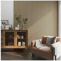 [neu.holz] Akustik Wandpaneel Vang Beige 12 St. 8,64 m2