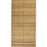 Holzmatte 60 x 115 cm natur