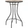 vidaXL Mosaik-Bistrotisch Ø 50 x 70 cm Rot/Weiß