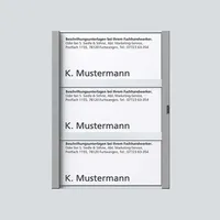 Siedle Siedle&Söhne Namensschild titan-met kpl 200029044-00