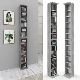 Vicco CD-Regal 21 x 20 x 183,6 cm Grau