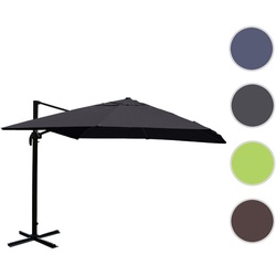 MVG Gastronomie-Ampelschirm »MVG-A96«, 360 x 300 cm, 360° drehbar - schwarz