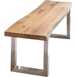 Home Affaire Bank Tristan, aus Massivholz Eiche