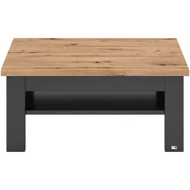 Set One by Musterring Couchtisch York Dekor Graphit / Eiche