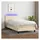 vidaXL Boxspringbett 100 x 200 cm Creme