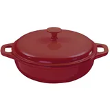 King Eisenguss Bräter 30 cm rund