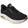 SKECHERS UNO Glide-Step - Air Gliders Black Knit 44