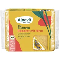 Alnavit Reisbrot mit Hirse glutenfrei 375 g