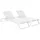 CLP Tropic Sonnenliege 2er Set 0 x 0 x 0 cm Weiß