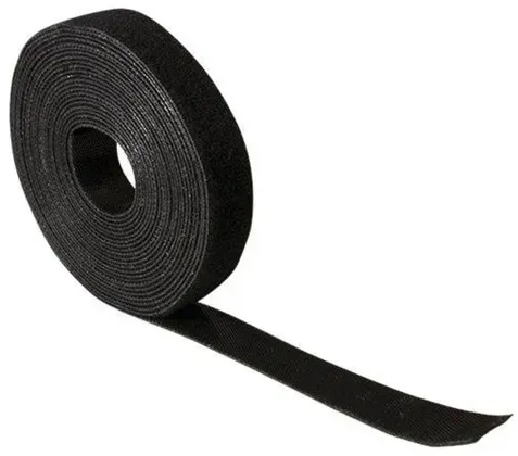 - Cable Strap Velcro Tape 10m Black