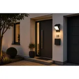dotlux Solarleuchte Aluminium 3,5W 250 lm inkl. Sensor grau