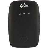 4G-LTE-Router mit SIM-Kartensteckplatz, Tragbarer 4G-WLAN-Router, WLAN-Hotspot für Bis zu 10 Benutzer, Tragbarer WLAN-Hotspot für Geschäftsreisende zu Hause