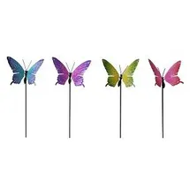 Trendline Gartenstecker Schmetterling 93 cm mehrfarbig