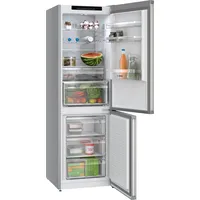Bosch Serie 4 KGN362LAF Kühl-Gefrierkombination (321 l, 1860 mm hoch, Metall-Optik)