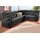 sit&more Ecksofa »Bellevue L-Form«, wahlweise mit Bettfunktion schwarz