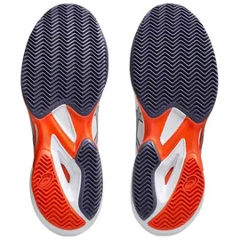 Asics Solution Speed Ff 3 Sandplatzschuhe - White / Greyish Purple - EU 40 1/2