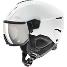 uvex instinct visor Skihelm Visier white black mat - 53-56cm