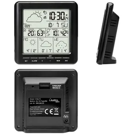 casativo WLAN-Wetterstation mit Aussensensor Schwarz 21