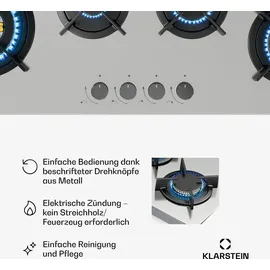 Klarstein Goldflame 4 Slim Gaskochfeld