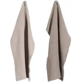 PAD Geschirrtuch PAD "MONTE", beige (sand), B:30cm H:1cm L:45cm, 100% Baumwolle, Geschirrtücher, Geschirrtuch, Wischtuch, 100% Baumwolle, 30x45 cm, Uni Farben, Strickoptik