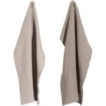 PAD Geschirrtuch PAD "MONTE", beige (sand), B:30cm H:1cm L:45cm, 100% Baumwolle, Geschirrtücher, Geschirrtuch, Wischtuch, 100% Baumwolle, 30x45 cm, Uni Farben, Strickoptik