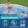 BESTWAY Steel Pro Max Frame Pool 427 x 107 cm holzoptik