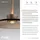 neuhaus pure® by paul neuhaus PURE Moon 3-flg. Ø 32,0 cm braun Glas
