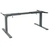 Gestell MCW-D40, variables Tischgestell für Schreibtisch, elektrisch höhenverstellbar Memory 29kg anthrazit-grau