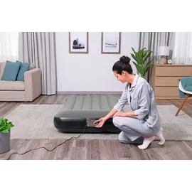 BESTWAY Luftbett 188 x 99 x 30 cm TriTech mit integrierter Elektropumpe