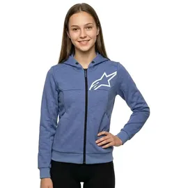 Alpinestars Stella Chrome V2 Sport Damen Motorrad Zip Hoodie