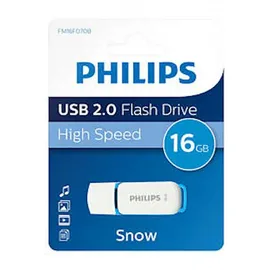 Philips Snow Edition 16 GB weiß/blau