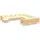 vidaXL Garten-Lounge-Set 12-tlg. beige Kiefernholz