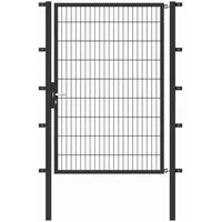 GAH Alberts ALBERTS Flexo fvz.anthr.Kst.b.RAL 7016, lichte BxH1250x1800, PF60x60/2300mm